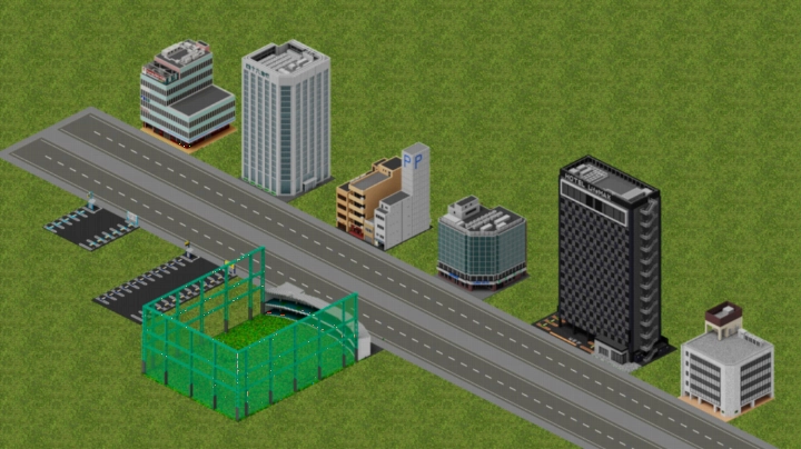 【pak128系向け】日本風商業ビルセットVer.3