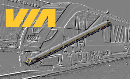 VIA鉄道SCV42+Venture客車